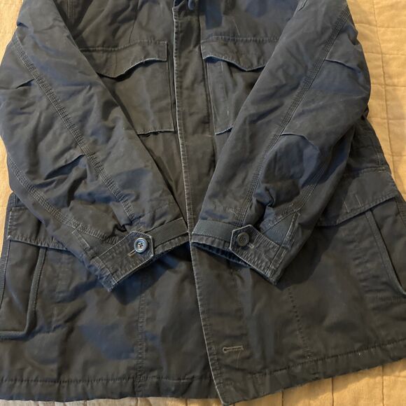 Vintage Gap Alpine Standard Issue Flyers Distressed Military Jacket Mens Size XL - Picture 4 of 14